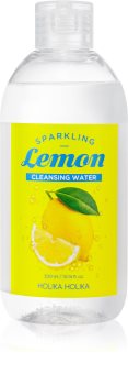 Holika Holika Sparkling Lemon čisticí voda pro mastnou a problematickou pleť s termální vodou