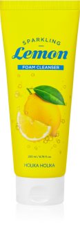 Holika Holika Sparkling Lemon spuma de curatat cu lamaie si lamaita