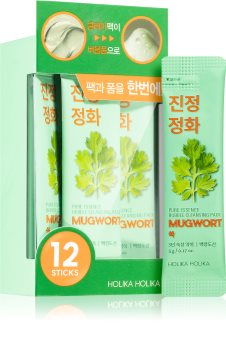 Holika Holika Pure Essence Mugwort wygodne opakowanie do doskonałego oczyszczania skóry