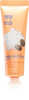 Holika Holika Pure Essence Shea Butter hydratační krém na ruce s bambuckým máslem
