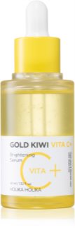 Holika Holika Gold Kiwi Vita C+ bőrélénkítő szérum C-vitaminnal a pigment foltok ellen