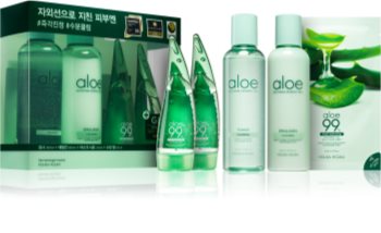 Holika Holika Aloe козметичен комплект за хидратирано тяло