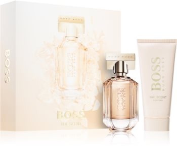 hugo boss the scent for her gift set 100ml