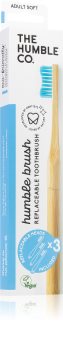 The Humble Co. Brush Adult periuta de dinti cu rezerve 3 pc
