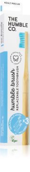The Humble Co. Brush Adult Hambahari koos varuharjapeaga 3 tk