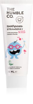 The Humble Co. Natural Toothpaste Kids natürliche Zahnpasta für Kinder mit Erdbeergeschmack