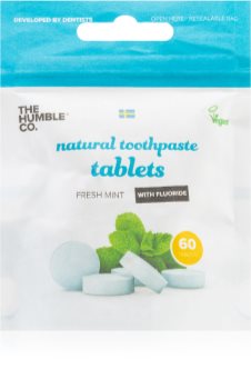 The Humble Co. Natural Toothpaste Tablets pastilas