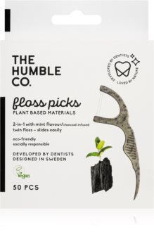 The Humble Co. Floss Picks dantų krapštukai