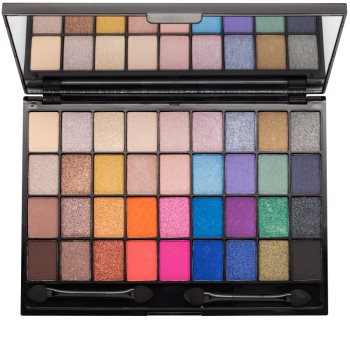 I Heart Revolution Slogan Palette paleta očních stínů se zrcátkem a aplikátorem