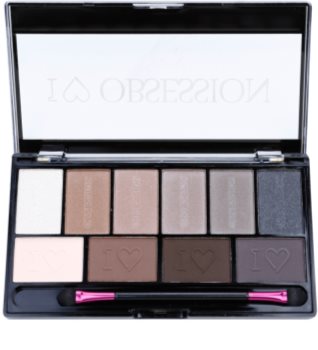 I Heart Revolution I Heart Obsession paleta de sombras de ojos