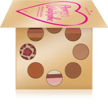 I Heart Revolution Bronzer Wardrobe палитра бронзери
