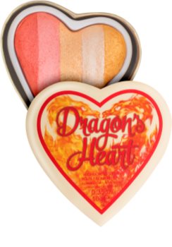 I Heart Revolution Dragons Heart rozjasňovač na oči a tvár