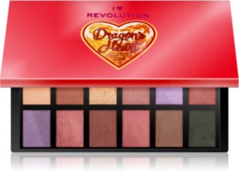 I Heart Revolution Dragons Heart paleta očních stínů