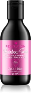 I Heart Revolution Rainbow Shots shampoing démaquillant capillaire pour cheveux