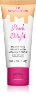 I Heart Revolution Delicious Primer Peach Delight matirajoča podlaga za pod tekoči puder