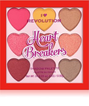 I Heart Revolution Heartbreakers Lidschattenpalette