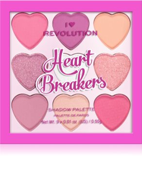 I Heart Revolution Heartbreakers Lidschattenpalette