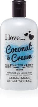 I love... Coconut & Cream tusoló és fürdő géles olaj