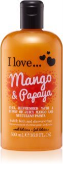 I love... Mango & Papaya Dušas un vannas krēms