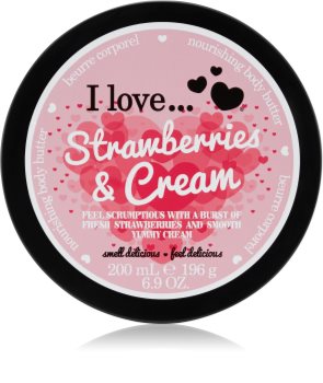 I love... Strawberries & Cream Körperbutter