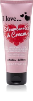 I love... Strawberries & Cream krém na ruce