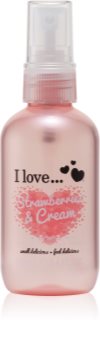 I love... Strawberries & Cream osvježavajući sprej za tijelo