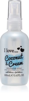 I love... Coconut & Cream osvěžující tělový sprej