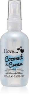 I love... Coconut & Cream spray rafraîchissant corps