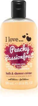 I love... Peachy Passionfruit krema za prhanje in kopanje