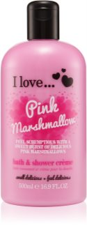 I love... Pink Marshmallow tusoló és fürdő krém