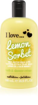 I love... Lemon Sorbet crema per doccia e bagno