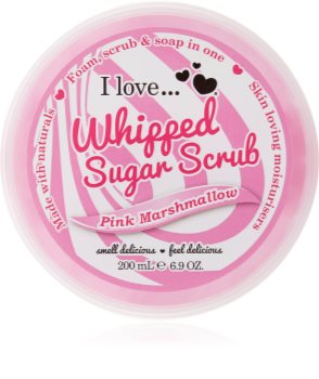 I love... Pink Marshmallow gommage au sucre
