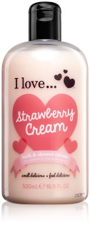 I love... Strawberry Cream crème bain et douche