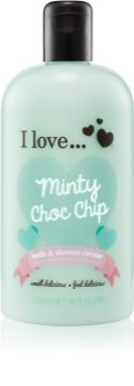 I love... Minty Choc Chip sprchový a koupelový krém