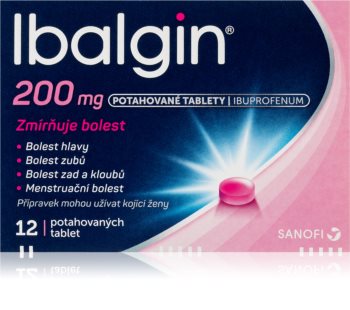 Ibalgin Ibalgin 200mg potahované tablety