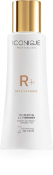 ICONIQUE Keratin repair après-shampooing rénovateur à la kératine pour cheveux secs et abîmés
