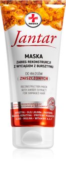 Ideepharm Medica Jantar грижа за възобновяване на структурата на косъма на косата