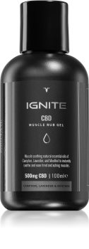 Ignite CBD Camphor, Lavender & Menthol 500mg масажен гел за мускули и стави