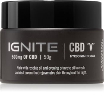 Ignite CBD Lavender 500mg хидратиращ нощен крем