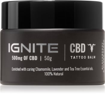 Ignite CBD Camomile, Lavender & Tea Tree 500mg Balsami Tuoreelle Tatuoinnille