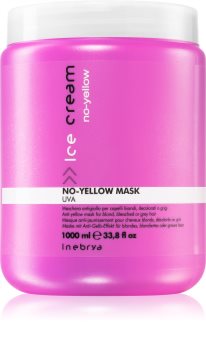 Inebrya No-Yellow Maske für die Haare neutralisiert gelbe Verfärbungen
