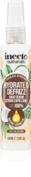 Inecto Dream Crème Hydrate & Defrizz siero per capelli con olio di cocco