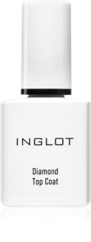 Inglot Diamond Top Coat топ защитен лак за нокти с гланц