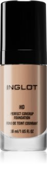 Inglot HD intenzivni prekrivni tekoči puder z dolgoobstojnim učinkom