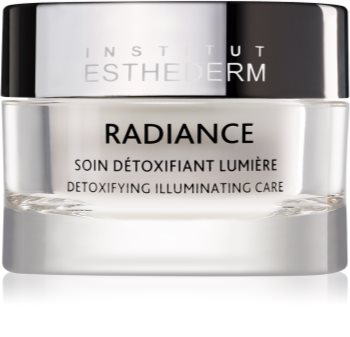 Institut Esthederm Radiance Detoxifying Illuminating Care crema contra los primeros signos del envejecimiento para iluminar y alisar la piel