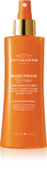 Institut Esthederm Bronz Impulse emulsja w sprayu do twarzy i ciała nadająca szybką i trwałą opaleniznę