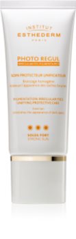Institut Esthederm Photo Regul Pigmentation Irregularities Unifying Protective Care уеднаквяваща грижа за лице с хиперпигментация с висока UV защита