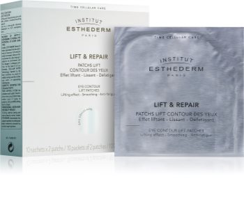 Institut Esthederm Lift & Repair maschera effetto lifting occhi in forma di patch