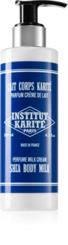 Institut Karité Paris Milk Cream Shea Body Milk Vartalovoide Ravitsevan Ja Kosteuttavan Vaikutuksen Kanssa