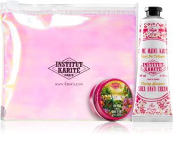Institut Karité Paris Gift Sets Hologram Pouch Cherry Blossom Set (mit feuchtigkeitsspendender Wirkung)